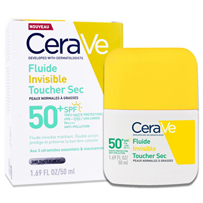 CeraVe - Matující ochranný fluid SPF 50+ Dry Touch Fluid Sunscreen 50 ml