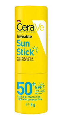 CeraVe - Opaľovacia tyčinka SPF 50+ Invisible Sun Stick 8 g