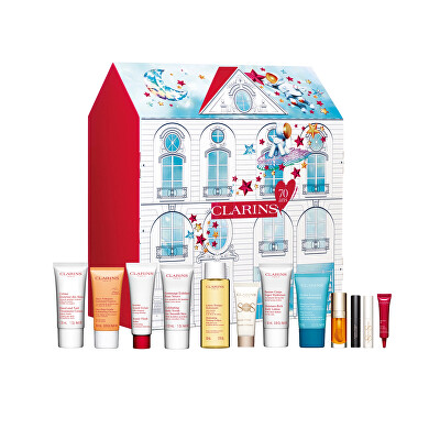 Clarins - 12denní adventní kalendář 12 Boxes Advent Calendar Set