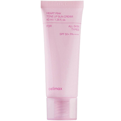 Celimax - Tónující opalovací krém SPF 50 Heart Pink Tone Up Sun Cream 40 ml