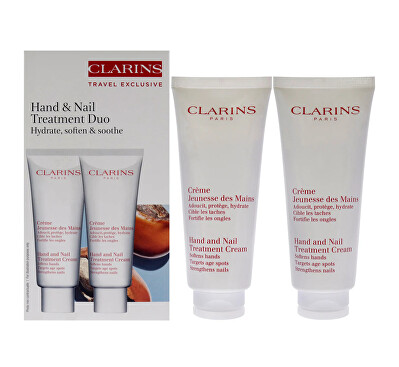 Clarins - Sada péče o ruce Hand and Nail Treatment Duo