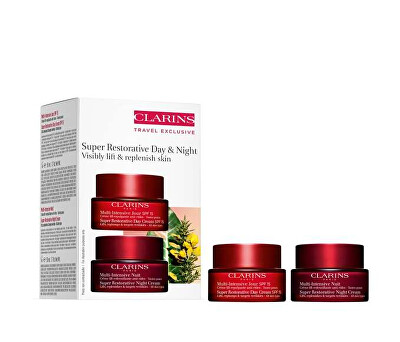 Clarins - Darčeková sada starostlivosti pre zrelú pleť Super Restorative Day & Night