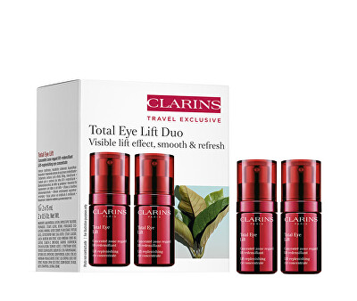 Clarins - Dárková sada zpevňující oční péče Total Eye Lift Duo