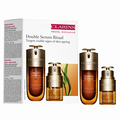 Clarins - Dárková sada pleťové péče Double Serum Ritual