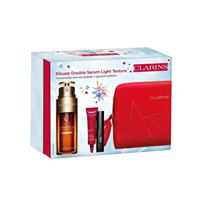 Clarins - Dárková sada pleťové péče Rituale Double Serum Light Texture