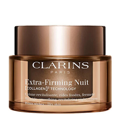 Clarins - Noční zpevňující krém pro suchou pleť Extra-Firming Nuit Collagen Technology (Cream) 50 ml
