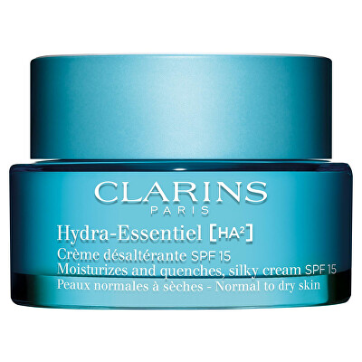 Clarins - Hydratační denní krém pro normální až suchou pleť SPF 15 Hydra Essentiel (Moisturizes and Quenches Silky Cream) 50 ml