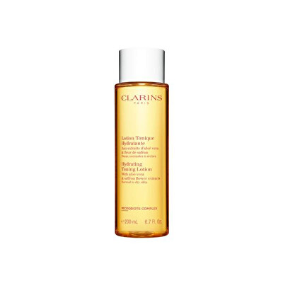 Clarins - Hydratační tonizační voda pro normální až suchou pleť Hydrating Toning Lotion 200 ml