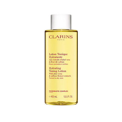 Clarins - Hydratační tonizační voda pro normální až suchou pleť (Hydrating Toning Lotion) 400 ml