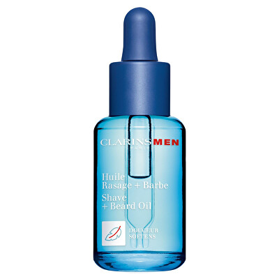 Clarins - Pečující olej na vousy Men (Shave + Beard Oil) 30 ml