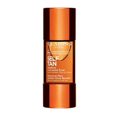 Clarins - Samoopalovací přípravek na pleť Selftan (Radiance-Plus Golden Glow Face Booster) 15 ml