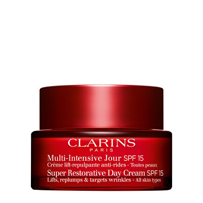 Clarins - Denní krém pro zralou pleť SPF 15 (Super Restorative Day Cream) 50 ml