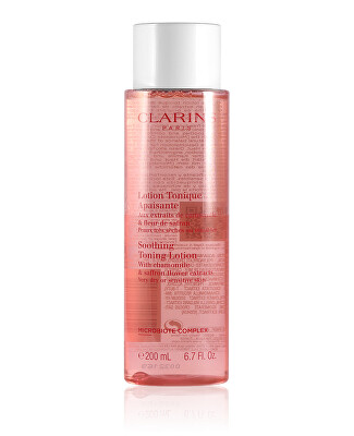 Clarins - Zklidňující tonizační voda pro velmi suchou až citlivou pleť (Soothing Toning Lotion) 200 ml