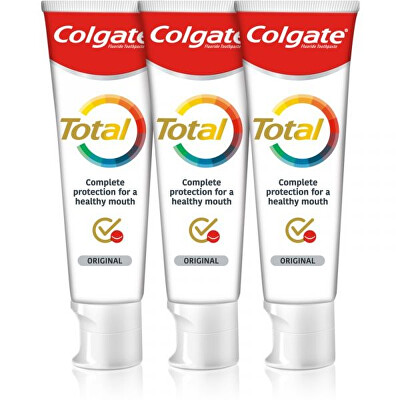 Colgate - Zubní pasta Total Original Trio 3 x 75 ml