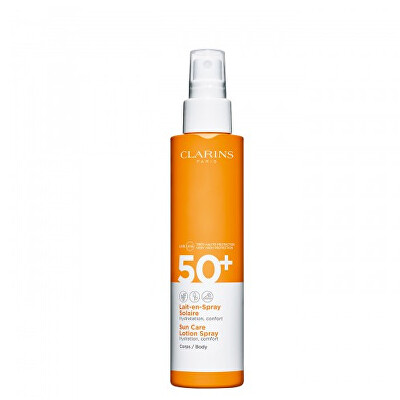 Clarins - Opalovací mléko na tělo ve spreji SPF 50+ (Sun Care Lotion Spray) 150 ml