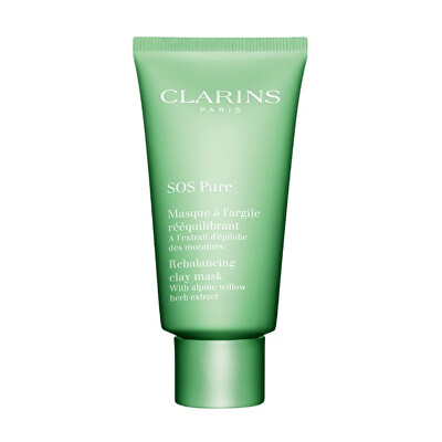 Clarins - Vyrovnávací jílová maska SOS Pure (Rebalancing Clay SOS Mask) 75 ml