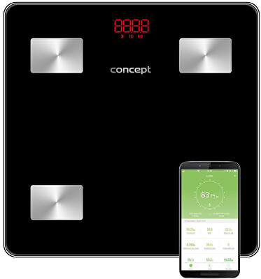 Concept - Osobní diagnostická váha VO4001 Perfect Health