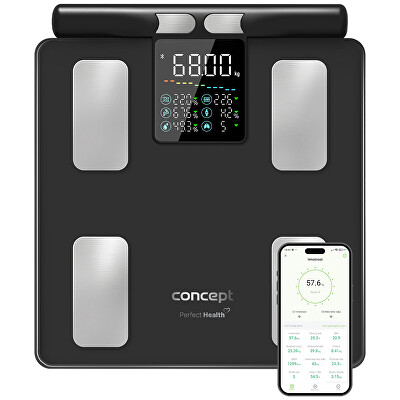 Concept - Osobní váha diagnostická Perfect Health 180 kg