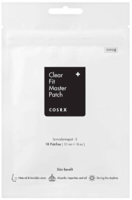 COSRX - Čisticí náplasti Clear Fit Master (Patch) 18 ks