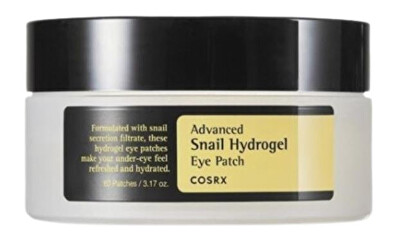 COSRX - Hydrogelové polštářky pod oči s hlemýždím sekretem Advanced Snail (Hydrogel Eye Patch) 60 ks