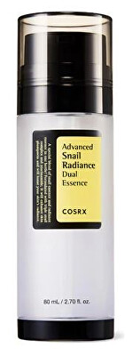COSRX - Pleťová emulze s hlemýždím sekretem (Advanced Snail Radiance Dual Essence) 80 ml