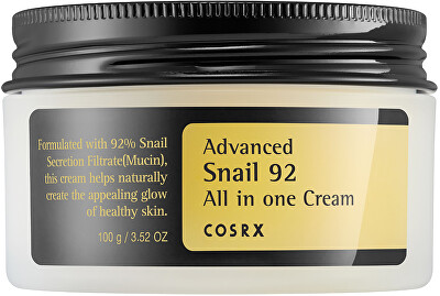 COSRX - Regenerační pleťový krém Advanced Snail 92 (All in One Cream) 100 g