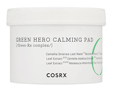 COSRX - Zklidňující pleťové tampony One Step Green Hero (Calming Pad) 70 ks