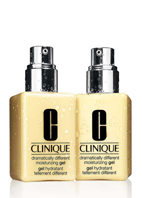 Clinique - Dárková sada hydratačních pleťových gelů Dramatically Different 2 x 125 ml