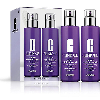 Clinique - Sada protivráskových pleťových sér Clinique Smart Clinical Repair Face Care Duo