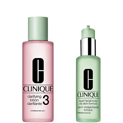 Clinique - Dárková sada Cleansing + Exfoliation Kit