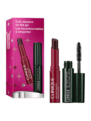 Clinique - Dárková sada dekorativní kosmetiky Cult Classics On The Go