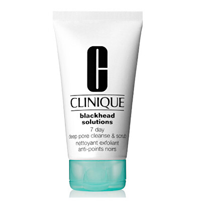 Clinique - Pleťový peeling proti černým tečkám Blackhead Solutions 3 in 1 (Deep Pore Cleanser & Scrub) 125 ml