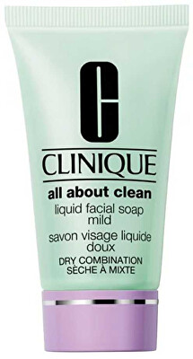 Clinique - Tekuté čisticí mýdlo na obličej All About Clean (Liquid Facial Soap Mild) 30 ml