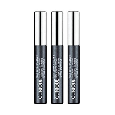 Clinique - Dárková sada prodlužujících řasenek Lash Power Mascara Trio odstín 01 Black Onyx 3 x 6 ml