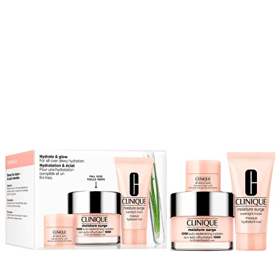 Clinique - Dárková sada hydratační pleťové péče Moisture Surge Hydrate & Glow