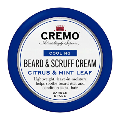 Cremo - Chladivý krém na vousy Citrus & Mint Leaf (Cooling Beard & Scruff Cream) 113 g