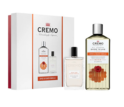 Cremo - Set cadou Spice & Black Vanilla