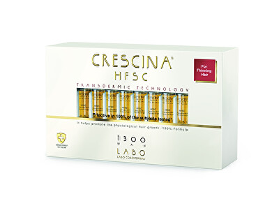 Crescina - Péče na podporu růstu vlasů pro muže Transdermic stupeň 1300 pokročilá fáze 20 x 3,5 ml