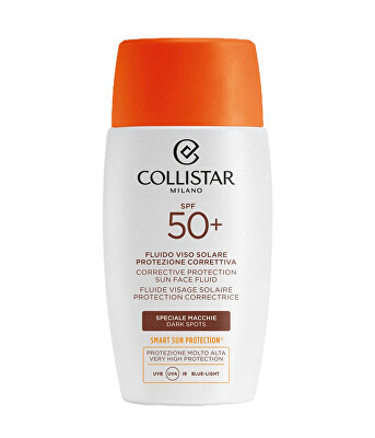 Collistar - Ochranný fluid SPF 50+ Smart Sun Protection Sun Face Fluid 50 ml