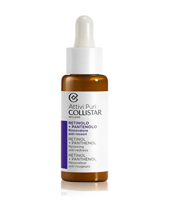 Collistar - Obnovující pleťové sérum Attivi Puri s retinolem a panthenolem (Renewing Anti-redness Serum) 30 ml
