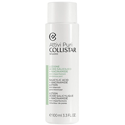 Collistar - Pleťové tonikum Attivi Puri Salicylic Acid + Niacinamide (Lotion) 100 ml