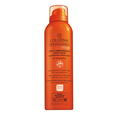 Collistar - Sprej na opalování SPF 10 (Moisturizing Tanning Spray) 200 ml