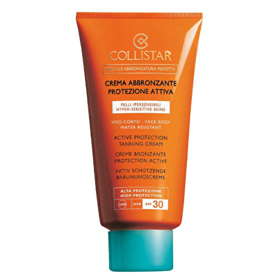 Collistar - Voděodolný krém na opalování SPF 30 (Active Protection Sun Cream) 150 ml