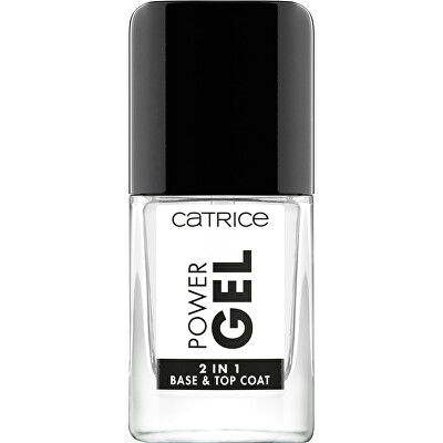 Catrice - Podkladový & krycí lak Power Gel 2v1 (Base & Top Coat) 10,5 ml