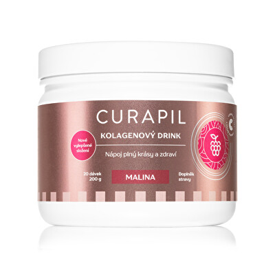 Curapil - Kolagenový drink s příchutí malina 200 g