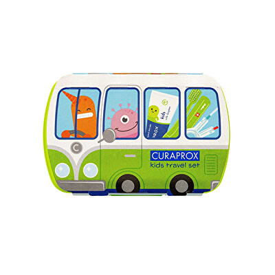 Curaprox - Cestovní sada Travel Set Kids zelený
