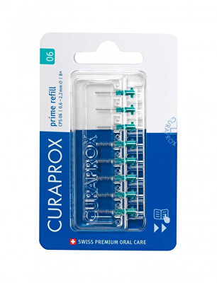 Curaprox - Náhradní mezizubní kartáček CPS 06 Prime Refill 8 ks