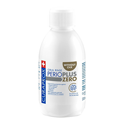 Curaprox - Ústní voda PerioPlus Zero Oral Rinse 200 ml