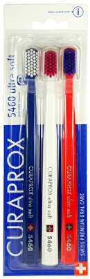 Curaprox - Velmi jemný zubní kartáček 5460 Ultra Soft 3 ks