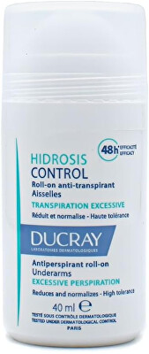 Ducray - Kuličkový antiperspirant Hidrosis Control (Anti-Perspirant Roll-On) 40 ml